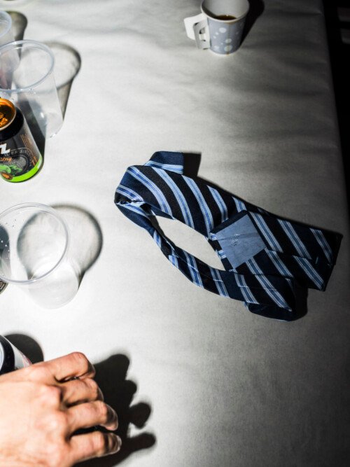 (untitled) Tie<br>2014<br>75x100cm<br>Inkjet print, Framed