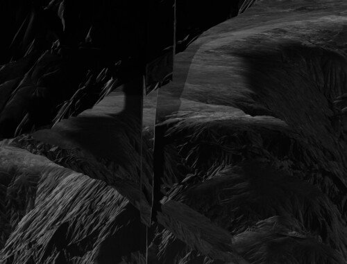 Title: Untitled (Cave).<br />
2013<br />
30x40cm<br />
inkjet print, Diasec (30mm) Monsters, Dark Mills & Angels