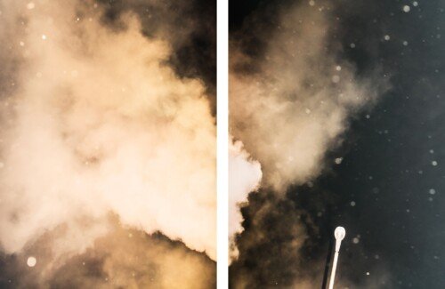 (untitled) Steam2014(2x)30x40cm DiptychInkjet print, Framed